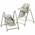 Стульчик для кормления ребенка /детский с 0+ , стульчик шезлонг качелька для новорожденных