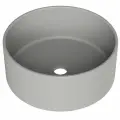 Aqueduto ESPIRAL Раковина накладная круглая D400, серый матовый