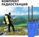 Комплект раций Baofeng BF-888S (2 pack), синий