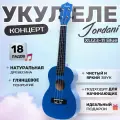 Укулеле (Гавайская гитара) Концерт 23 Синяя Belucci 23-11 Blue