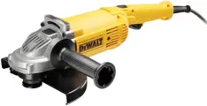 Шлифмашина угловая болгарка УШМ DeWalt DWE490-QS, 2000Вт, 230 мм, 6600 об/мин, гайка SDS