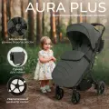 Прогулочная коляска Sweet Baby Aura Plus Dark Grey