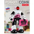 Робот Соня на пульте, интерактивный, запись программ, ходит/танцует, управление жестами, звук, свет, JB0214340