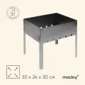 Мангал Maclay Мини, без шампуров, 30х24х30 см