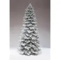 Елка искусственная Кадриль заснеженная, ElkaDe, Литая, 712 веточки, высота 210см.