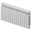 Радиатор биметаллический Rifar EcoBuild 500 мм 14 секций 1 дюйм боковое подключение белый