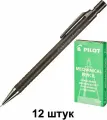 Pilot Карандаш механический H-165, 0,5 мм, черный, 12 шт