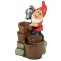 Фонтан декоративный садовый уличный Гном с лейкой GREEN APPLE GAUF-01 60 см