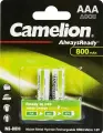 Батарейка никель-металлгидридная Camelion Always Ready NH-AAA800ARBP2 AAA 2 шт.
