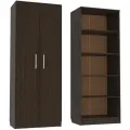Шкаф для одежды Виктория, распашные двери, 80x210x50 см, венге, Акро Групп