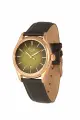 Наручные часы Слава, коричневый, золотой
