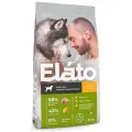 Корм сухой Elato Holistic для взрослых собак средних и крупных пород, с курицей и уткой, 8 кг