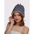 Шапка для бани и сауны из овчины