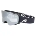 Маска горнолыжная ALPINA Taos Q-Lite Black Matt/Q-Lite Silver S2 (US: M)