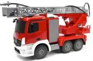 Радиоуправляемая пожарная машина Double Eagle Mercedes-Benz Actros, брызгает водой 1:20 - E527-003