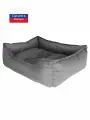 Лежанка для собак и кошек Pets Comfort (60x50см), цвет: темно-серый