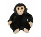 Мягкая игрушка натуралистичная LEOSCO Обезьянка Шимпанзе 18 см