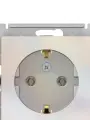 4 шт. Systeme Electric AtlasDesign Жемчуг, Розетка c заземлением, 16А, механизм, ATN000443