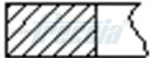 FRECCIA FR10-356250 Комплект поршневых колец на 1 цилиндр OPEL +50 d86 5