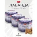 Набор HEM Лаванда, Пало Санто, Сандаловое дерево - 3 упаковки по 40 шт - ароматические благовония, пуля, стелющийся дым - ХЕМ