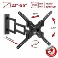 Кронштейн для телевизора настенный наклонно-поворотный Arm Media LCD-900 / до 55 дюймов / vesa 400х400