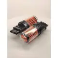 Красные PR27W LED T25 3156 12-24V лампы 144SMD 3014 для автомобилей мототехники грузовиков, 2шт