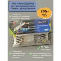 Блок питания/драйвер для светодиодной ленты 250w 12v/Источник постоянного напряжения GDLI-S-250-IP20-12