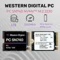 SSD диск 1 ТБ Western Digital SN740 2230 PCIe 4.0 NVME для Steam Deck, Asus rog Ally, Surface laptop