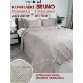Комплект покрывало с наволочками стеганое на кровать BRUNO Бруно 05 230х250 см