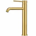 Смеситель для раковины-чаши Milacio Ultra MCU.551. GD высокий, золото