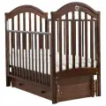 Кровать детская GANDYLYAN К-2002-25м Софи маятник универсальный (орех)