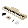 Цифровое пианино, клавиатура bluetooth 88, три педали, BL-280 бежевого цвета