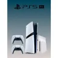 Игровая приставка Sony PlayStation 5 PRO (Digital) + дисковод + 2-й геймпад (белый)