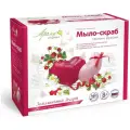 Аромафабрика SPA-Студия Мыло-скраб Земляничный десерт (С0108), красный