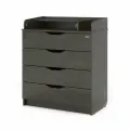 Комод пеленальный Атон Сириус-2 LOFT 804 ЛДСП венге, 80x48x94 см, 4 ящика