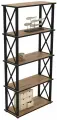Стеллаж Лофт-5 75х30х147 Дуб Вотан