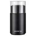 Кофемолка электрическая Polaris PCG 2015, 200 Вт, 1 скорость, импульсный режим работы, вместимость 80 г, черный