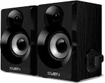 Акустическая система SVEN SPS-517, полочная, 2 колонки, USB, черный