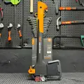 Топор для дров универсальный туристический, походный, садовый Fiskars X10, 1015619