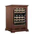 Винный холодильный шкаф компрессорный Meyvel MV46PRO-KBT2 (Итальянский орех) (отдельностоящий холодильник для вина на 46 бутылок)