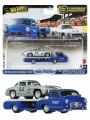HRV48 Hot Wheels Premium Car Culture машинка металлическая игрушка коллекционная масштабная модель премиальная Team Transport Mercedes-Benz 300 SL & 55 Mercedes-Benz Blaues Wunder 2 шт.