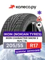 Шины зимние Ikon Tyres Ikon Character Snow 2 205/55 R17 95H XL нешипованная зимняя резина