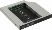 Адаптер HDD/SSD (optibay) Orient (UHD-2M2C12) шасси для M.2 2280 для установки в SATA отсек оптического привода ноутбука