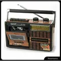 KNSTAR FP-319BT Кассетная магнитола с Bluetooth, USB и microSD