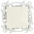 Simon 24 Слоновая кость Одноклавишный переключатель с подсветкой 2420204-031
