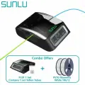 Sunlu Filament connector fusion splicer FC01 and sunlu PETG White Filament*2