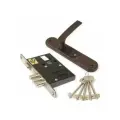 Комплект замок сувальдный и ручка Меттэм 9.902.0.0 универсальный