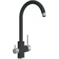 Смеситель для кухни под фильтр Florentina Клио черный 333.13Н.2123.102