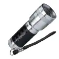 Фонарь ручной 1ВтLED 3xAAА корпус алюминий ремешок ручной | код. KOS109B | космос (3шт. в упак.)