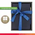 Подарочный набор Bruno Visconti VELVET (ежедневник недатированный, Soft Touch, темно-синий navy, А5 и ручка шариковая подарочная) арт.3-115/16-2